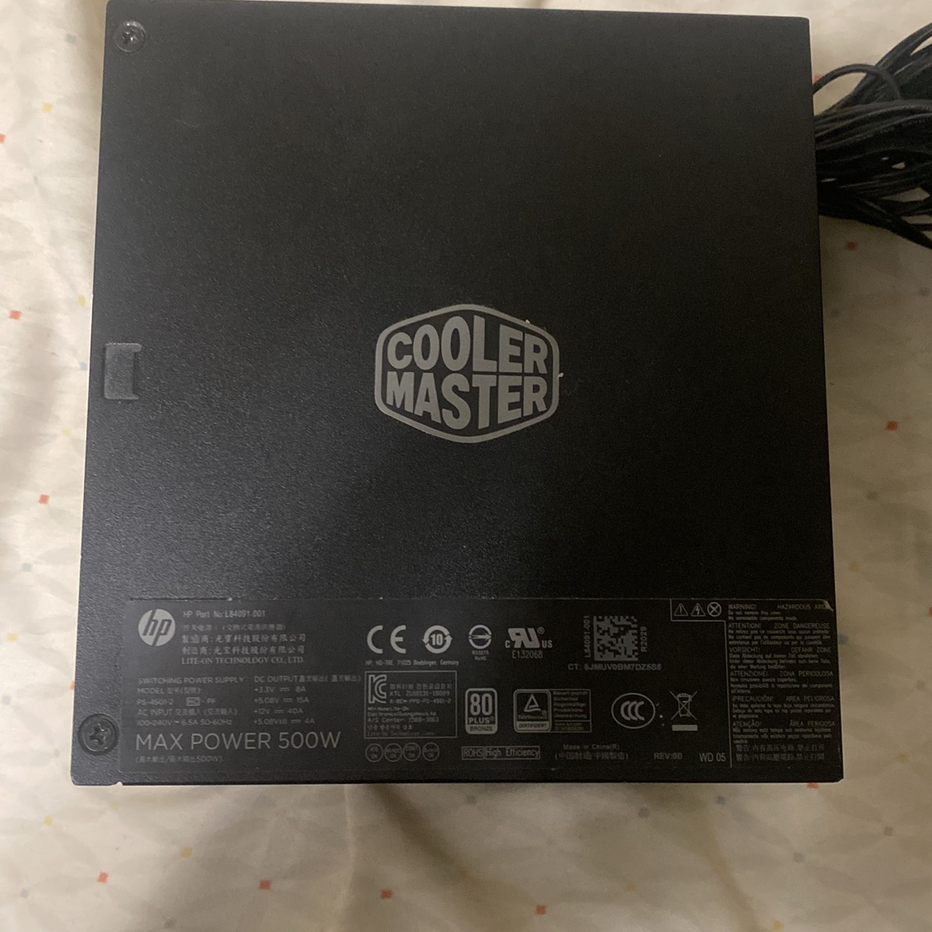 HP L84091-001 | 500W Omen Cooler Master Power Supply