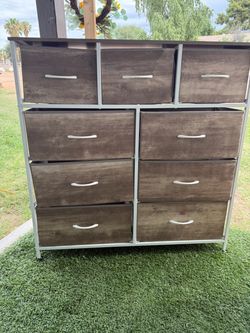 7-Drawer Fabric Dresser Storage Organizer