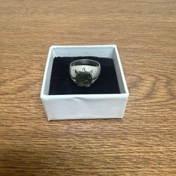 Moldavite Ring