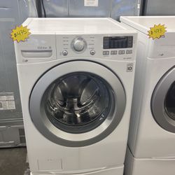 LG True Balance Direct Drive Inverter Front Load Washer And Electric Dryer Set 