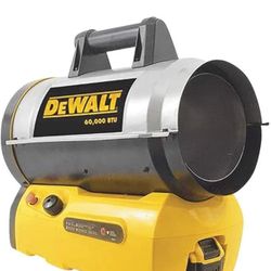 DeWalt 68,000 BTU 20 Volt Battery Start Portable Cordless Propane Forced Air