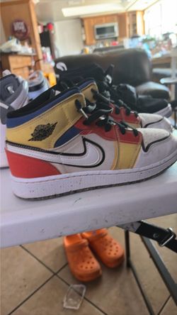 Air Jordan 1 Mid SE Multi-Color Canvas