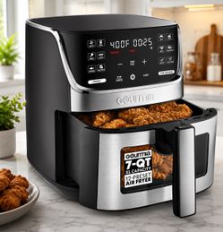 Gourmia 7-Quart Air Fry, Stainless Steel