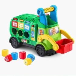 Vtech Ride On Garbage Truck Recycling Truck