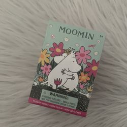 Moomin flower series plush keychain blind box