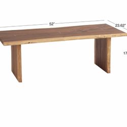 Edge Wood Coffee Table