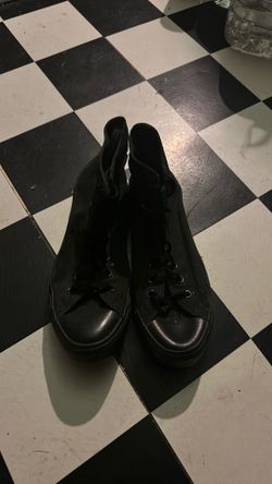 Black Converse Hightops