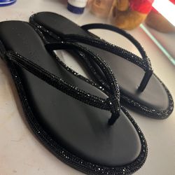 Gianni Bini Rhinestone Sandals