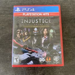 Injustice: Gods Among Us Ultimate Edition -  PS4 (case And Disc)
