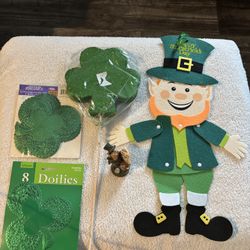 $3 All St. Patrick’s Day Items Hanging Leprechaun, Leprechaun Figurine