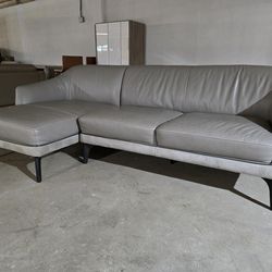 Leather sofa