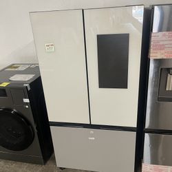 Thanksgiving HOLIDAY SALE 📍 Samsung Bespoke 📺 white/Gray Glass 