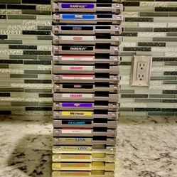Nintendo Nes Games $25 Each Game 