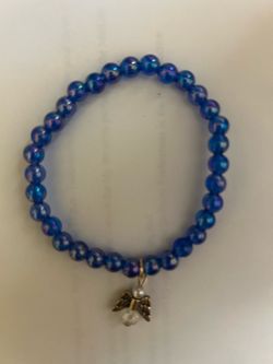 Blue bracelet