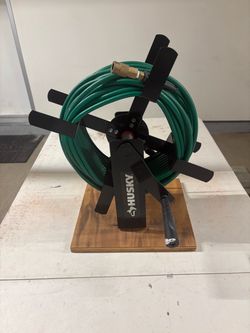 Husky Air Hose Reel with 100’ Green Hose