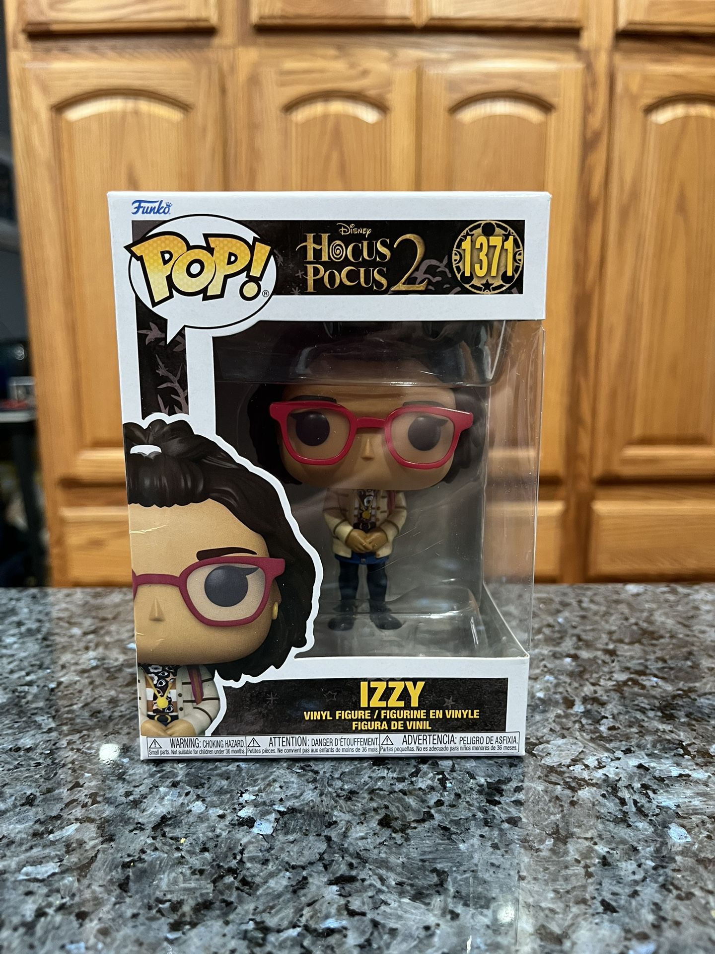 Toy Vinyl Funko Pop! # 1371 Hocus Pocus 2 “Izzy” Figure. Brand new factory sealed.