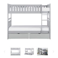 New High Quality Bunk Beds With Storage Drawers