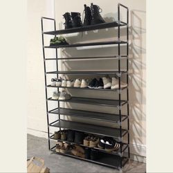 New In The Box 10 Shelves shoe racks Can Fit Up to 50 Pairs Of Shoes