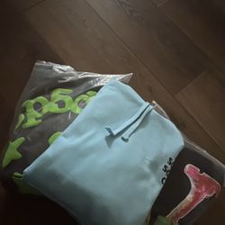 spider , vlone and anti social club hoodies 