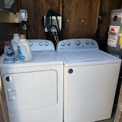 Whirlpool Washer And Gas Dryer $500 Set. 