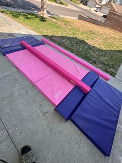 Beam store gymnastics set