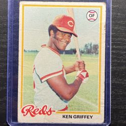 1978 Topps Ken Griffey Sr. Baseball Card #80