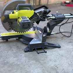 Ryobi Sliding Compound Miter Saw – Slightly Used