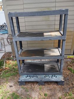 Heavy Duty Plastic Shelf