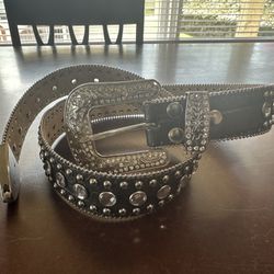 Women’s Genuine Leather Cowgirl Belt 