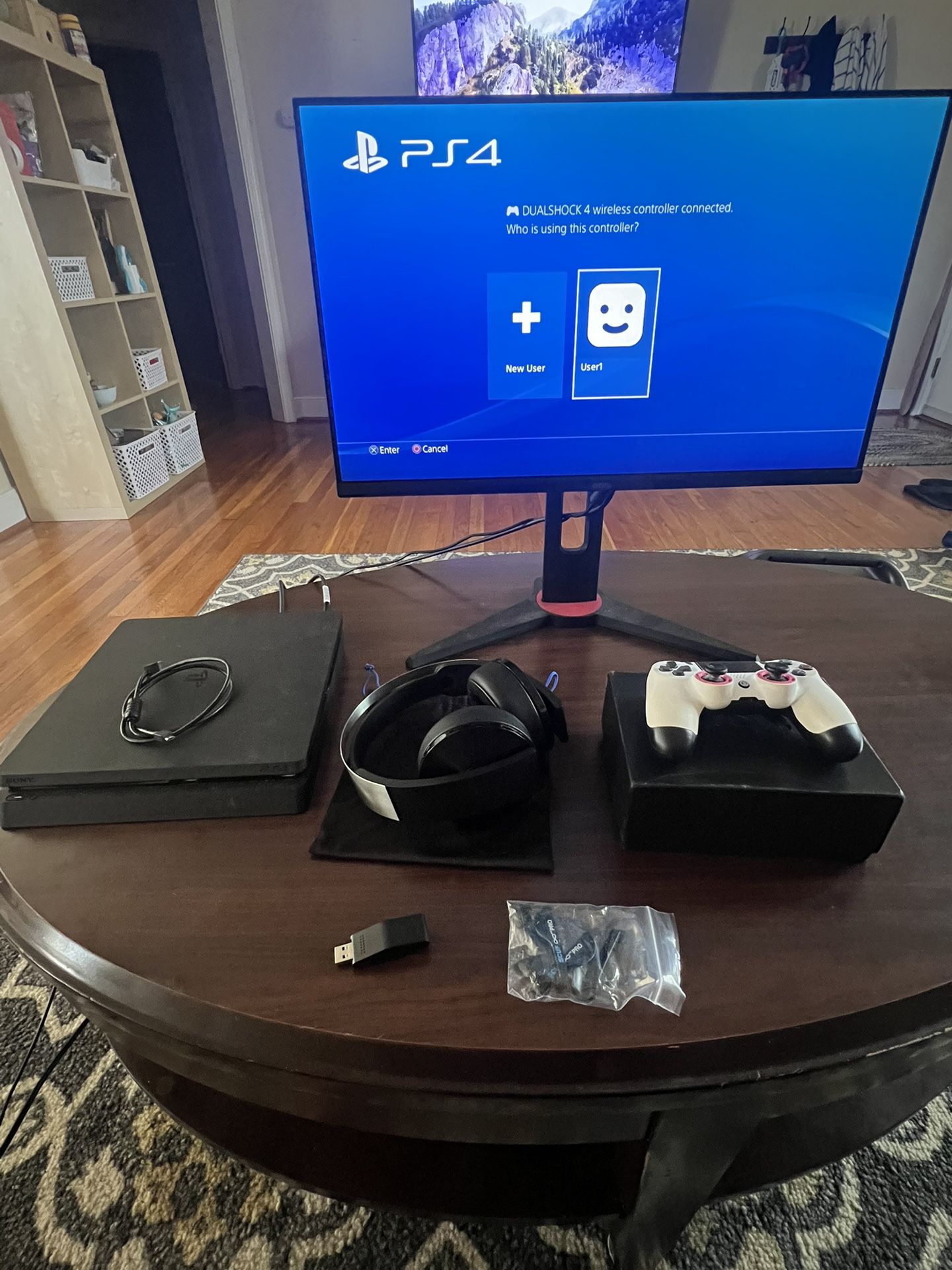 PlayStation 4 With Accessories 
