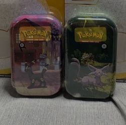 Pokémon Trading Card Game Mini Tins (Set of 2)