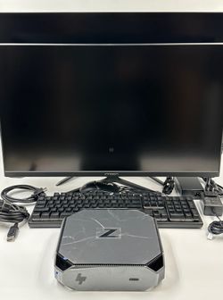 HP Z2 Mini G5 Workstation (Dual-Display System)