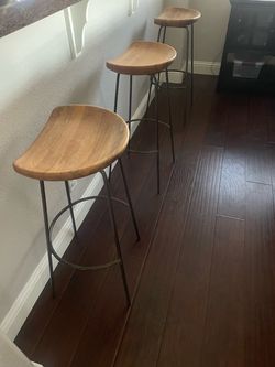 West Elm bar stools