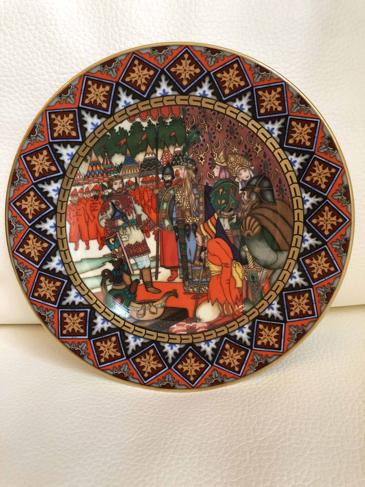 Rare Hand-Painted Plates, Germany-Russia