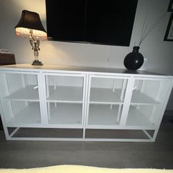 Crate & Barrel - White sideboard/media console