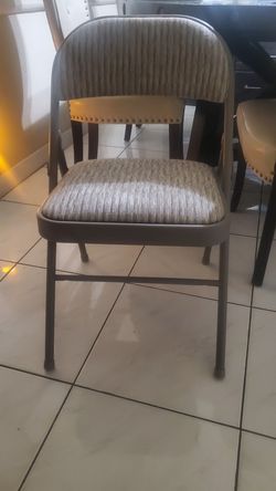 Brand New Metal Upholstered chairs