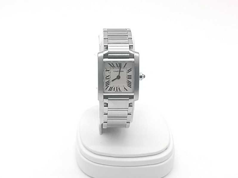 Cartier Tank Francaise 18mm Quartz Stainless Steel Watch Jg0125olzxmia