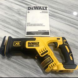 Brand New Dewalt 20v XR Brushless Sawzall Reciprocating Saw Tool Only