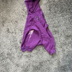 purple sp5der hoodie 