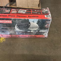 New Craftsman Garage Door Opener System