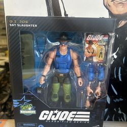 Hasbro GIJOE Classified mad Marauders SGT Slaughter