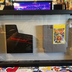 Bucky O’Hare Konami  Nintendo game framed 