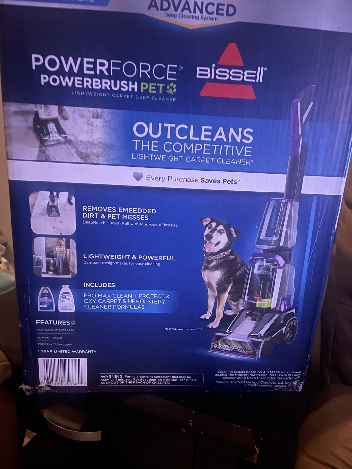 New In Box Bissel Carpet Cleaner 