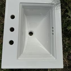 New Bathroom Vanity Sink 23x18 In 