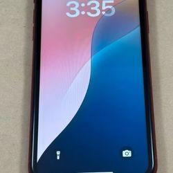 Apple iPhone XR 64gb Unlocked in red