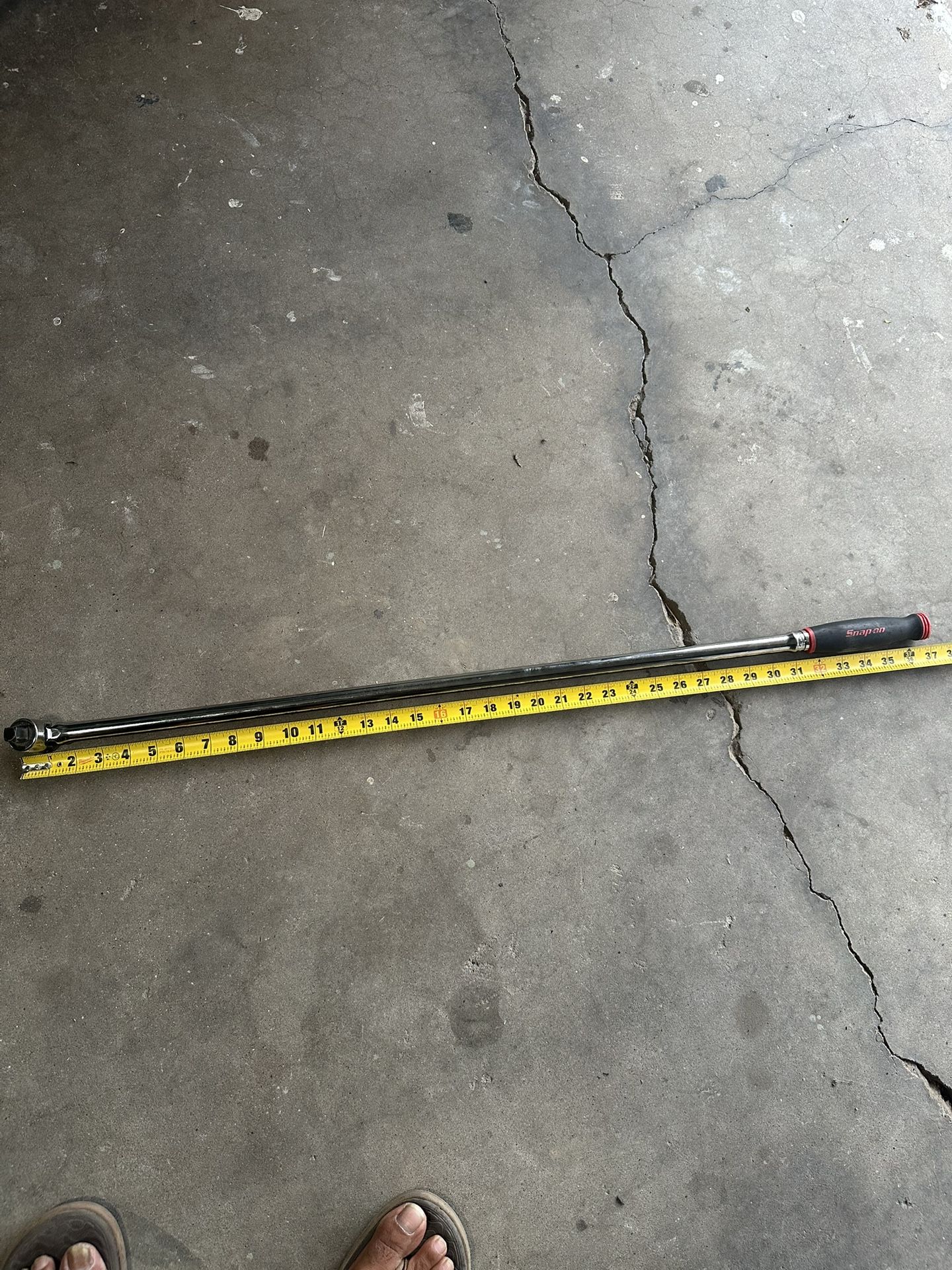Snap On Shn36 1/2 Drive Soft Grip Handle Bar