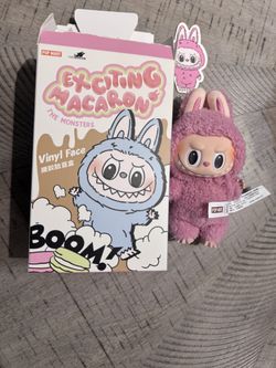 Exciting Macaron The Monsters Lychee Labubu Doll