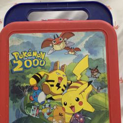 pokemon cards & lunch box