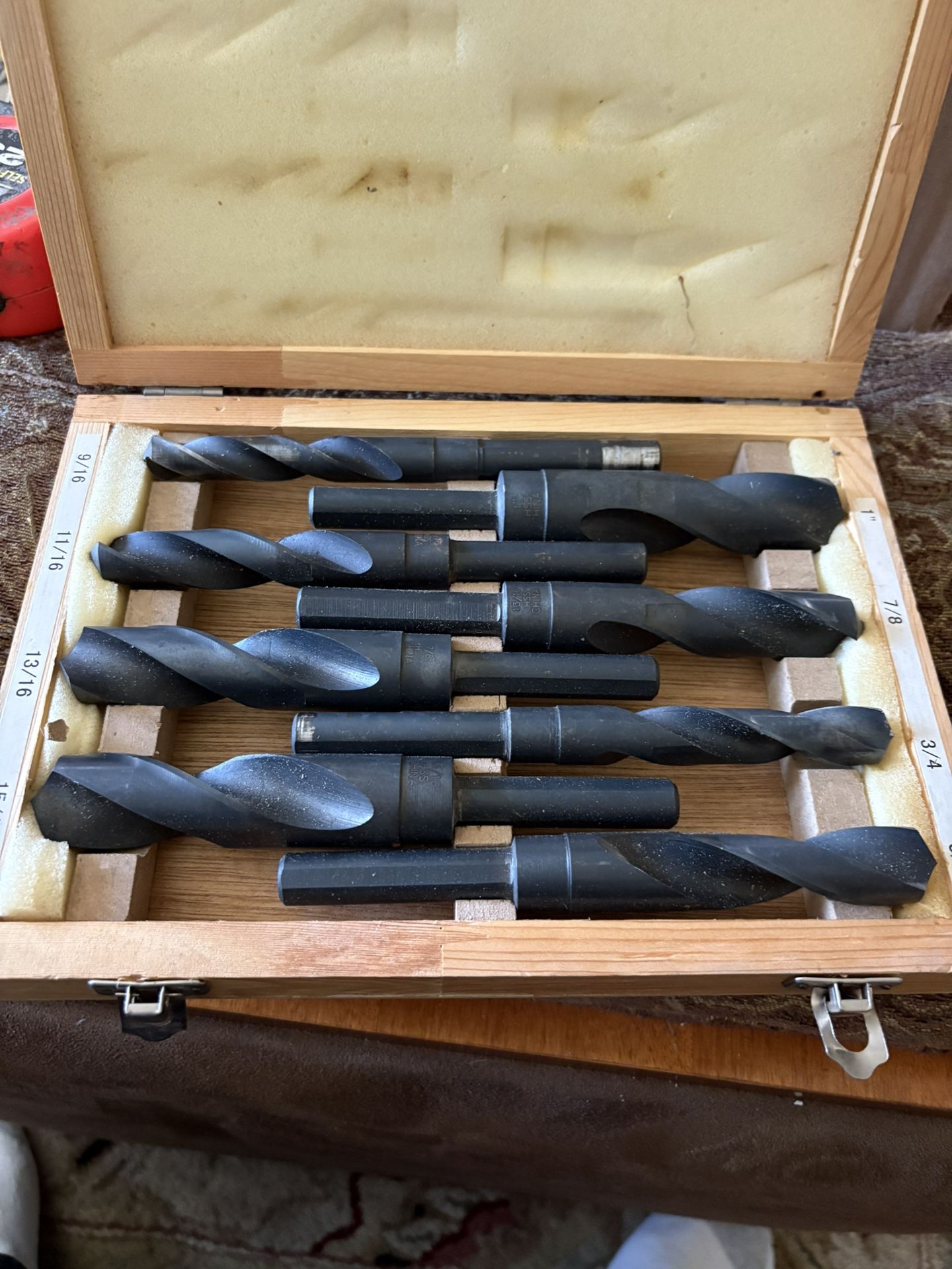 Drill Bit Set In Very Good Shape 