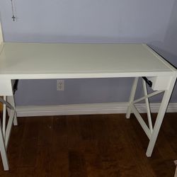 White Wooden Desk 